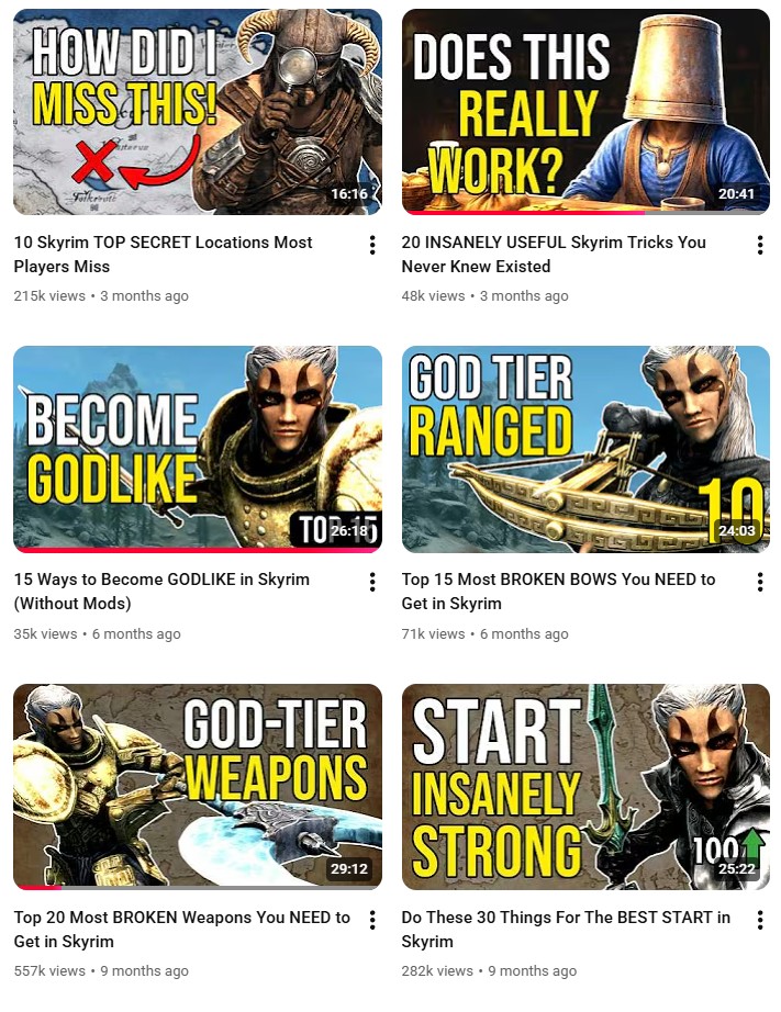 Vress Games YouTube Video Thumbnails 2