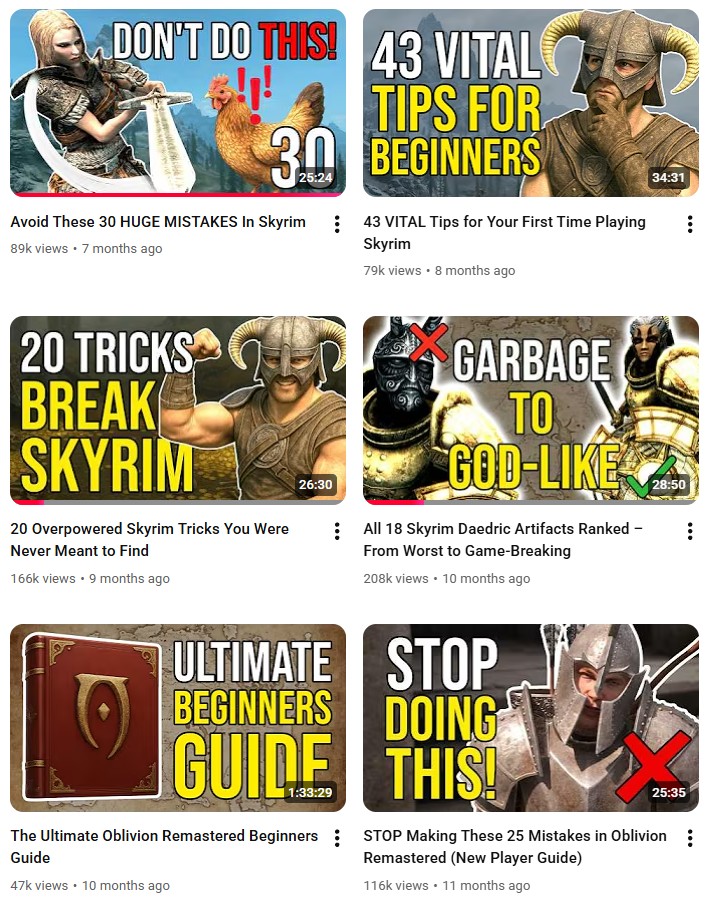 Vress Games YouTube Video Thumbnails 3